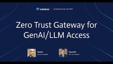 Lumeus.ai - Enabling Secure GenAI Access