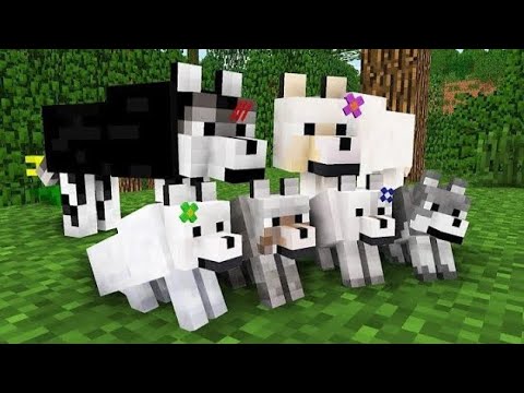 (REUPLOAD) WOLF LIFE MOVIE | Cubic Minecraft Animations | All Episodes 