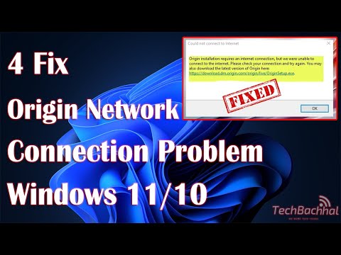 How To Fix Origin Network Connection Problem Windows 1110   Fix Origin Internet Connection Error
