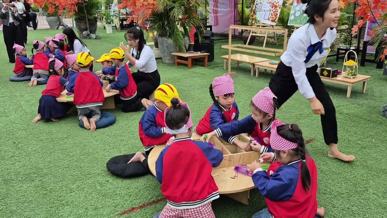 HĐNT: Làm túi thơm tặng mẹ - 4 tuổi