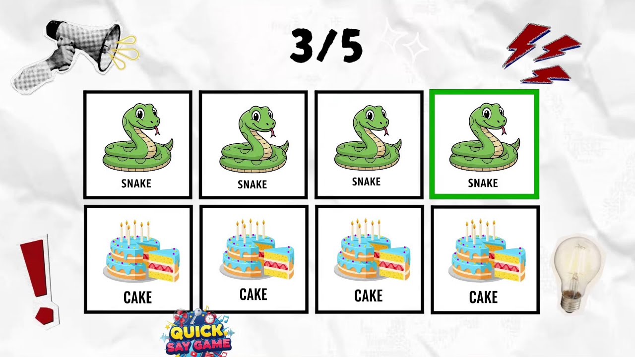 Say The Word On Beat | With Five Levels | Easy, Medium, Hard, Very Hard, Impossible!