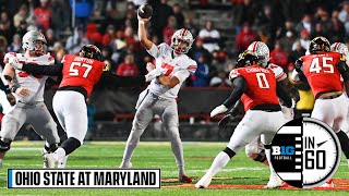 Ohio State at Maryland | Nov. 19, 2022 | B1G Football in 60