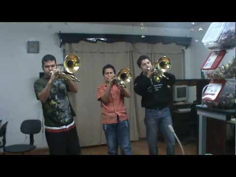 Trombones Los Taca Tacas de Tamazula 2do. Guamuchil Sinaloa Mex. / Indita mia / Tres Cuerdas.