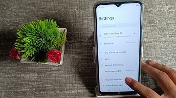 how to change font size in in infinix note 12 mobile, Font size setting