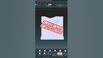 Zbrush Sculpting Tip - Morph Targets magic! #3d #zbrush #tips 🪄🔥