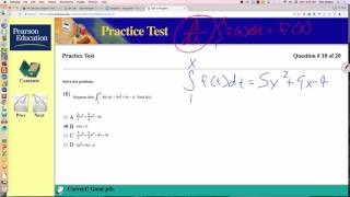 AP Calculus Chapter 5 Practice Problem 18