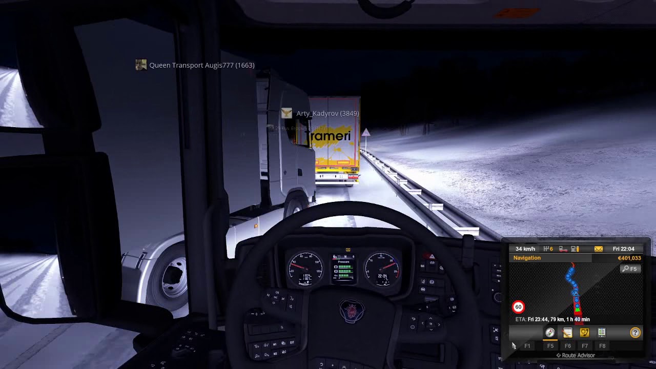 Ets 2 MP - Report Reckless Driver (naam volgt) - YouTube