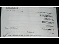 JKBOSE Class 11th Botony  Question Paper Year 2021