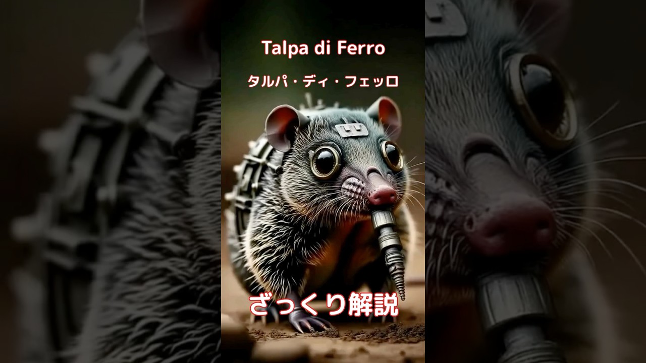 【#italianbrainrot 】Talpa di Ferro タルパ・ディ・フェッロ【ざっくり解説】