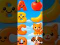 ABC alfabet (A-D) #shorts #kids #abcd #abc #ytshorts