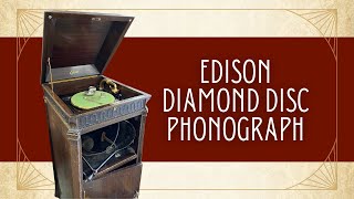 Radio & Victrola | Edison Diamond Disc Phonograph - After