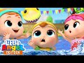 Die Baby-Hai Wasserspiele | Spielspaß im Pool | Little Angel Deutsch