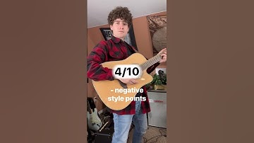 Perfectly Adjusting Your Guitar Strap #shorts