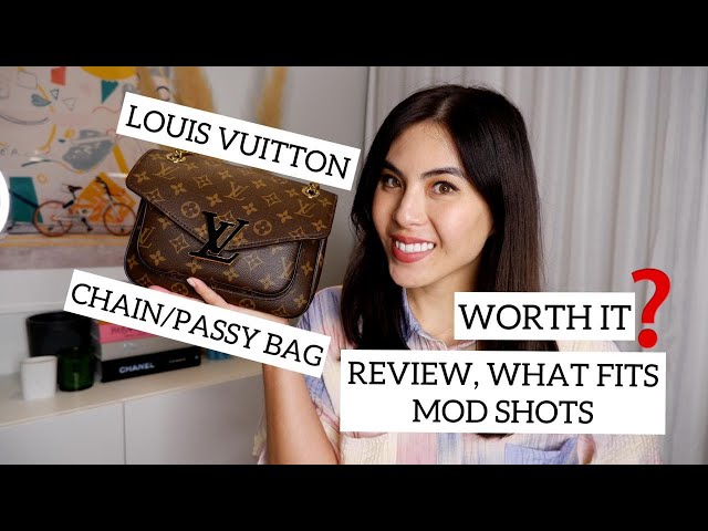 Rethinking my style, the Passy LV bag is a bit too much for me and