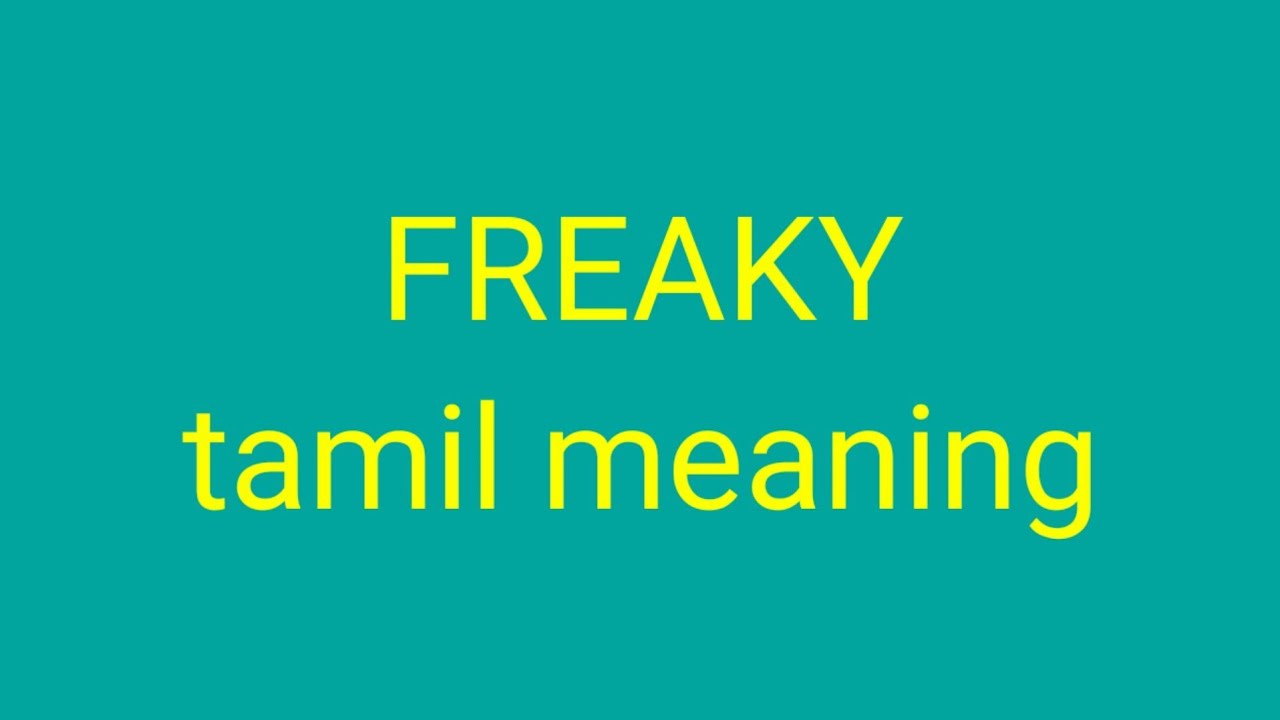 Freaky Tamil Meaning Sasikumar Youtube