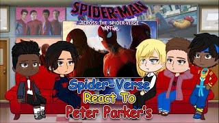 Spider-Verse React to Peter Parker’s | Spiderman Across the Spiderverse