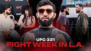 UFC 331 Fight Week in LA