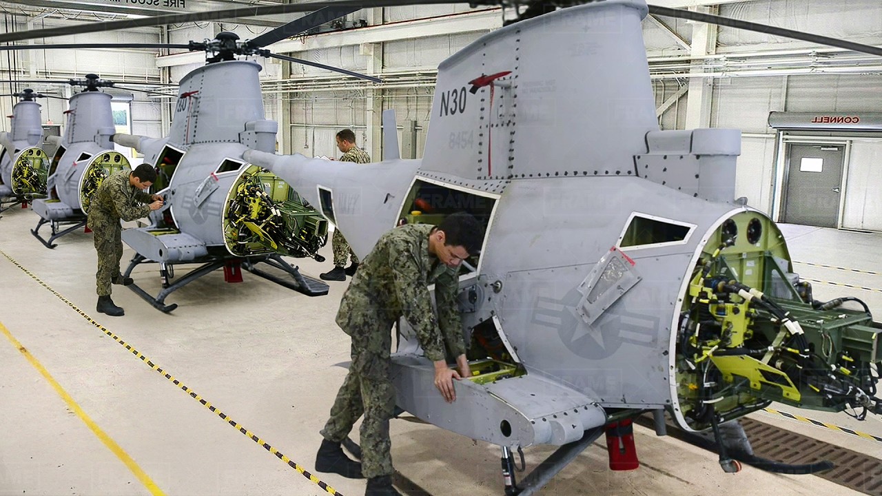 Building US Air Forces Super Advanced Drones