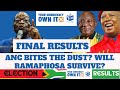 South Africa ELECTION Results | FINAL UPDATE | Ramaphosa Mnangagwa relegated