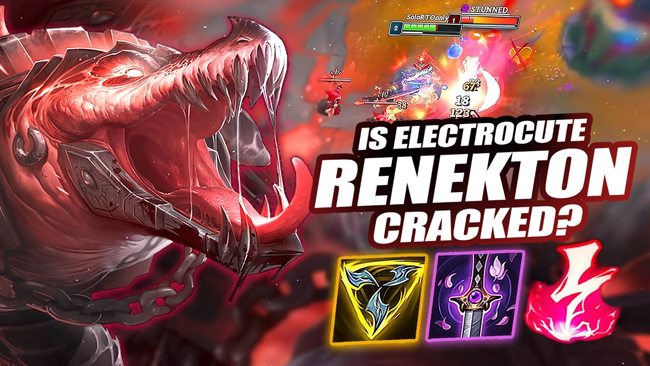 Is Electrocute Renekton ACTUALLY CRACKED Tech?!?! - Stream VOD #1
