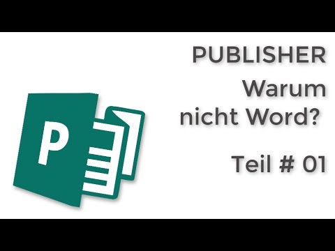 01 Publisher warum nicht Word