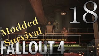 Fallout 4 [Like a Total Bastard] - #18 - Modded Survival (No Sneak) Playthrough 60fps