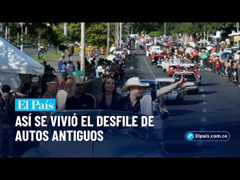Reviva los mejores momentos del Desfile de Autos Clásicos y Antiguos | El País Cali