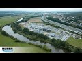 HUBER Technology at Wastewater Treatment Plant in Erlangen (Germany)