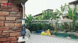 How to | Assembly and Usage Guide - ENHULK PC18 Handheld Pool Vacuum