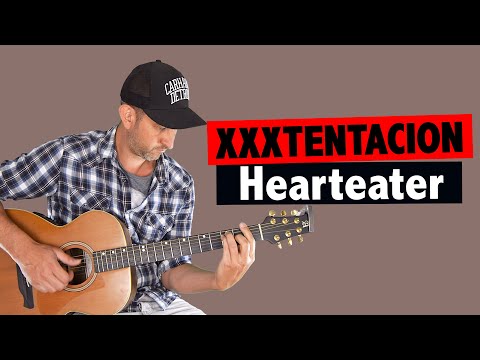 XXXTENTACION - Hearteater // Guitar Tutorial (CHORDS)