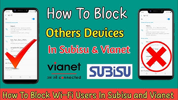 How To Block Other Devices In Your Wifi | MAC Filter Setup In Subisu and Vianet
