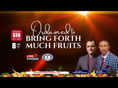 OPEN HEAVEN SERVICE SUNDAY 5TH OCTOBER 2025 MICHAEL EREOKON PhD