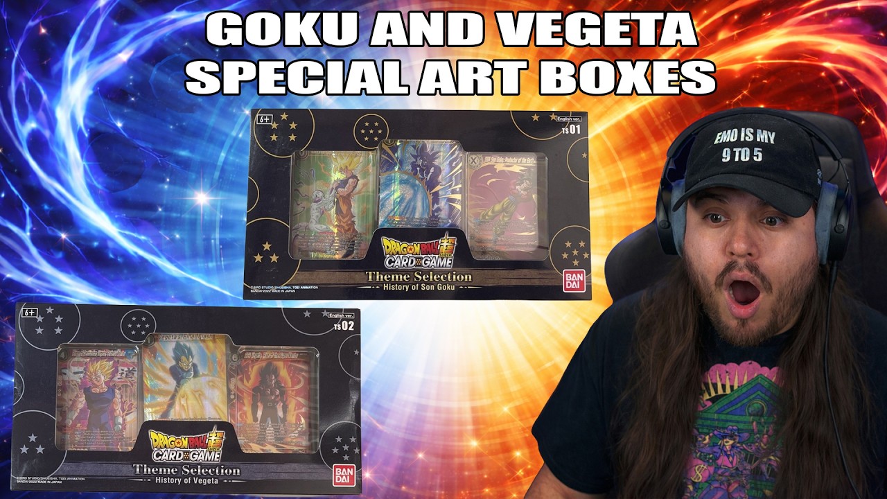 Dragon Ball History of Goku & Vegeta Boxes Opening… INSANE Pulls?!