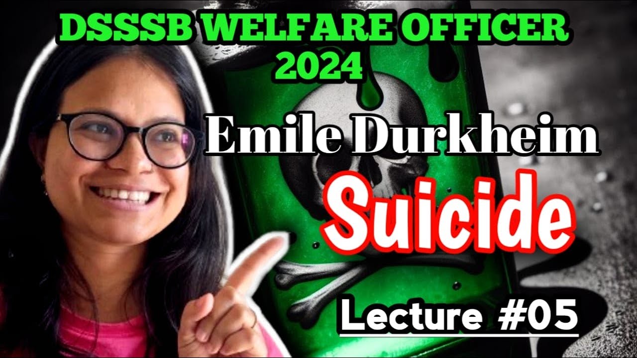 Emile Durkheim II Types of Suicide II Sociology - YouTube