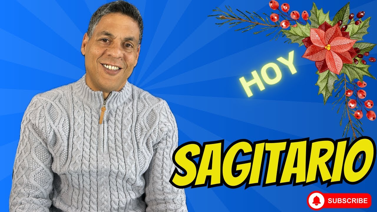 SAGITARIO HOY NO LO VAS A CREER... LO QUE VEO PARA TI ES MARAVILLOSO ...