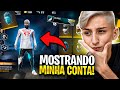 MOSTREI MINHA CONTA NO FREE FIRE!! A MAIS HUMILDE DOS INFLUENCERS?!