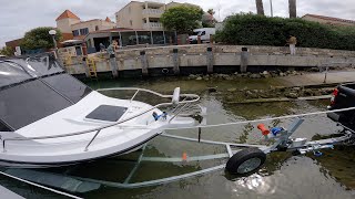 Solo Boat Launch and Retrieve and Trailer set up 