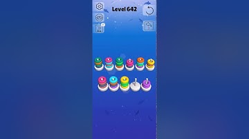 Sort Stack Level 642 WalkThrough Solution