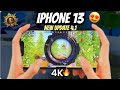 IPHONE 13 PUBG TEST IN 2025 😱 FASTEST 5 FINGERS 🔥 SMOOTH + 60FPS 🤯 LIVIK GAMEPLAY!