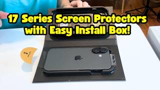 UNBREAKcable Screen Protectors with Easy Install Box for iPhone 17 Series | FULL Demo + Review