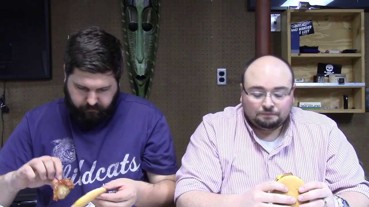 McDonalds Bacon McDouble Part 2 Review Between Two Beards - YouTube