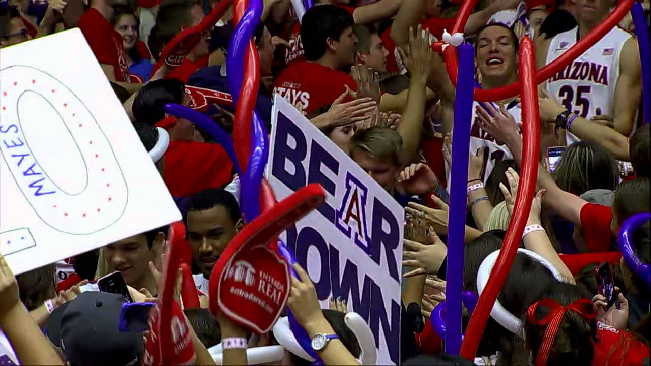 Arizona Basketball Celebrates in Zona Zoo YouTube