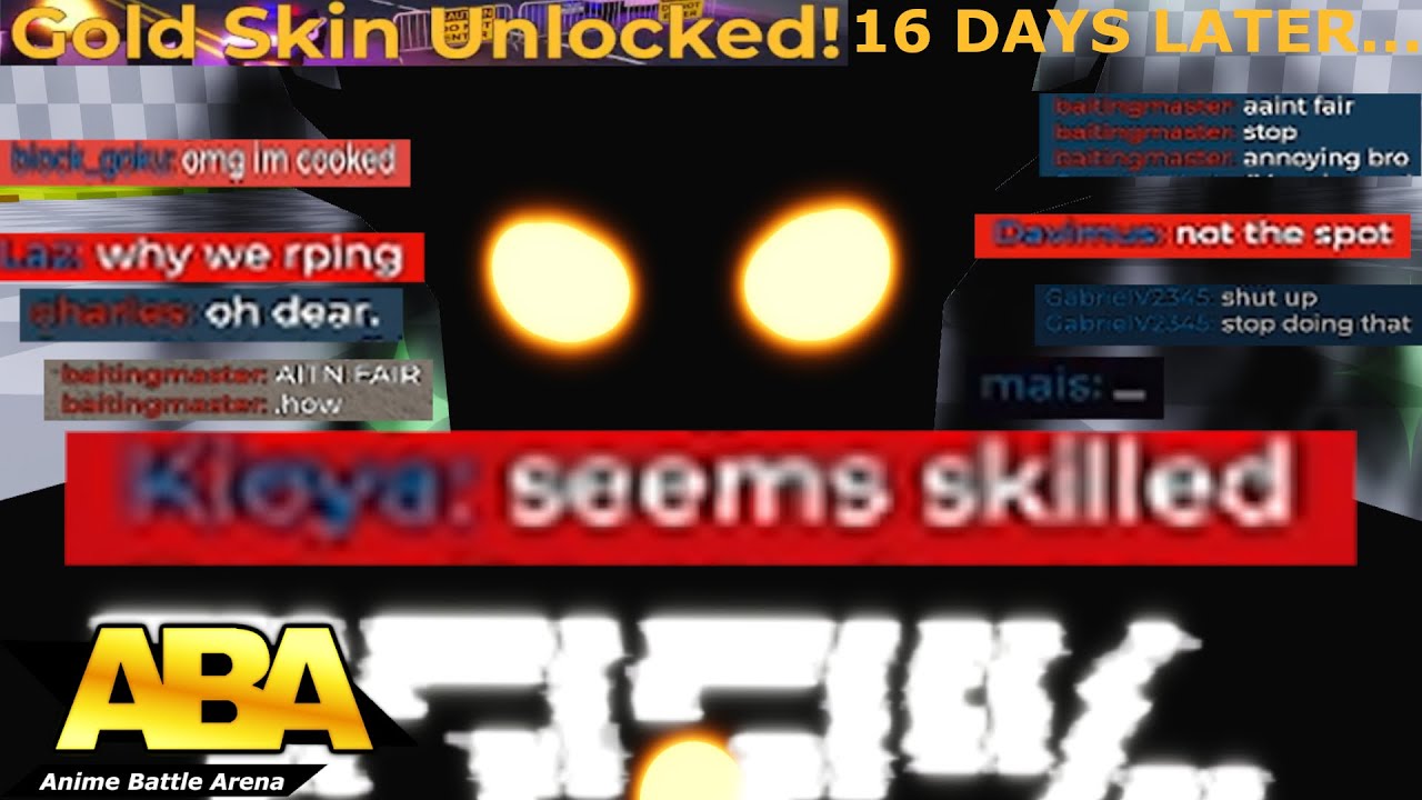 I PLAYED MOB UNTIL I GOT HIS GOLD! | Roblox ABA