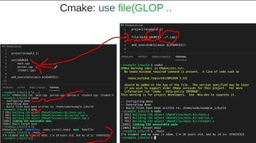 [Arabic] CMake: compiling c++ in Ubuntu شرح