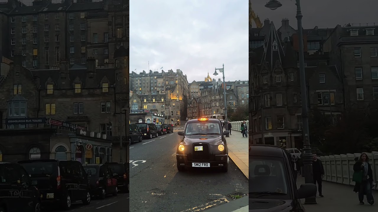 “Cockburn Street View from Waverley Point | Stunning Edinburgh Short”