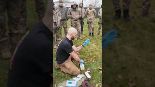 Wound packing tips #training #medical #emergency #Ukraine