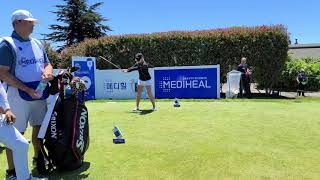 Jennifer Kupcho slow motion golf swing LPGA Mediheal