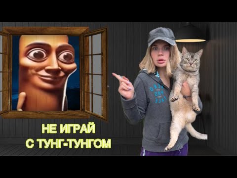 НЕ ИГРАЙ С ТУНГ ТУНГОМ НОЧЬЮ | 24 ЧАСА С КОТАМИ В ДЕРЕВНЕ