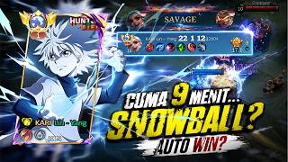 9 MENIT JAGO HARITH! #2 - KALAU SUDAH SNOWBALL, LAKUKAN INI! 😳🔥