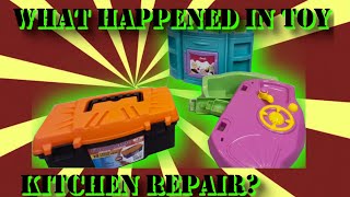 What happened in toy kitchen repair? (Can kids make this repair?) screenshot 5